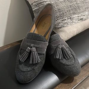 GH Bass Grey Flannel Loafer